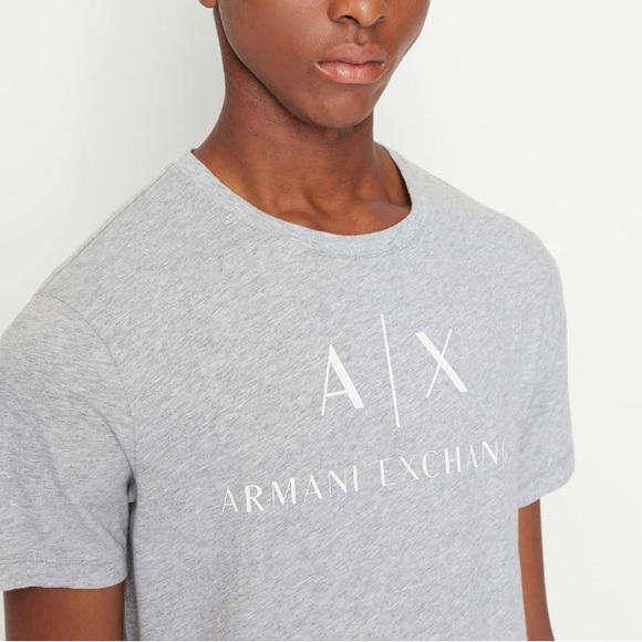 AX Armani Exchange Men's Crew Neck Logo Tee - Picture 3 of 6